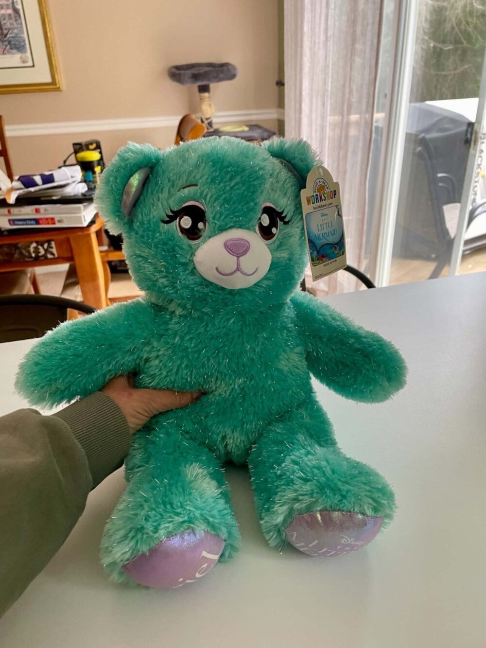 Ariel The Little Mermaid Build A Bear Plush New NWT